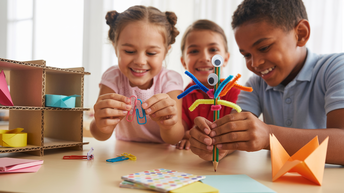 3 DIY-Projekte mit Büroartikeln für deine Kinder